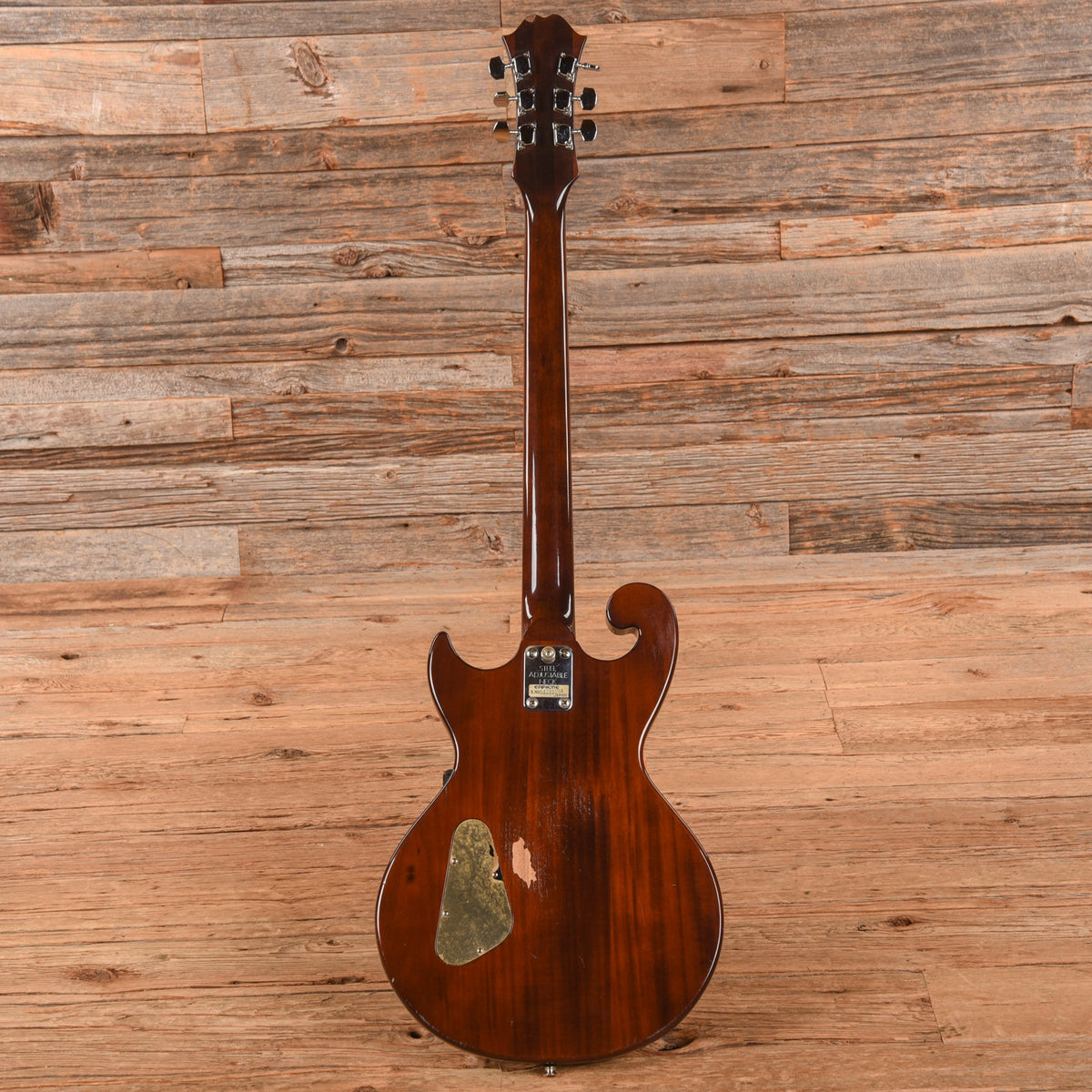 Epiphone SC-450 Scroll Natural 1970s - View 5 | MusicMarket