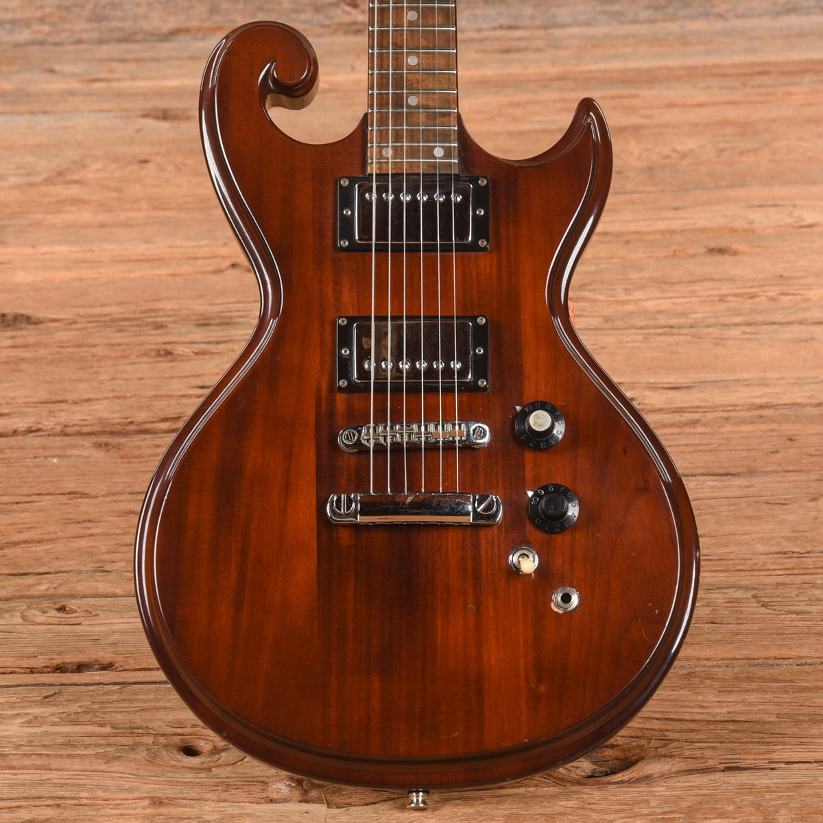 Epiphone SC-450 Scroll Natural 1970s - MusicMarket