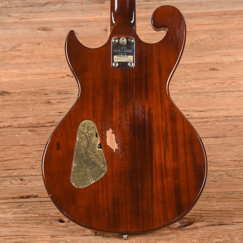 Epiphone SC-450 Scroll Natural 1970s - View 3 | MusicMarket