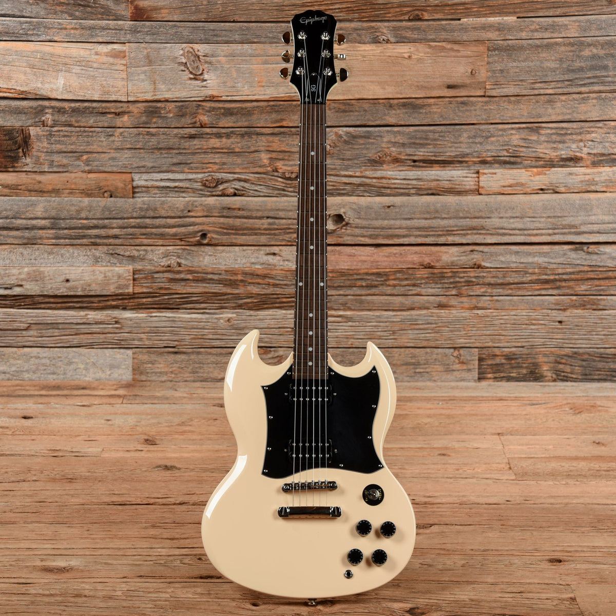 Epiphone SG (Bolt On) White 2003 - View 4 | MusicMarket