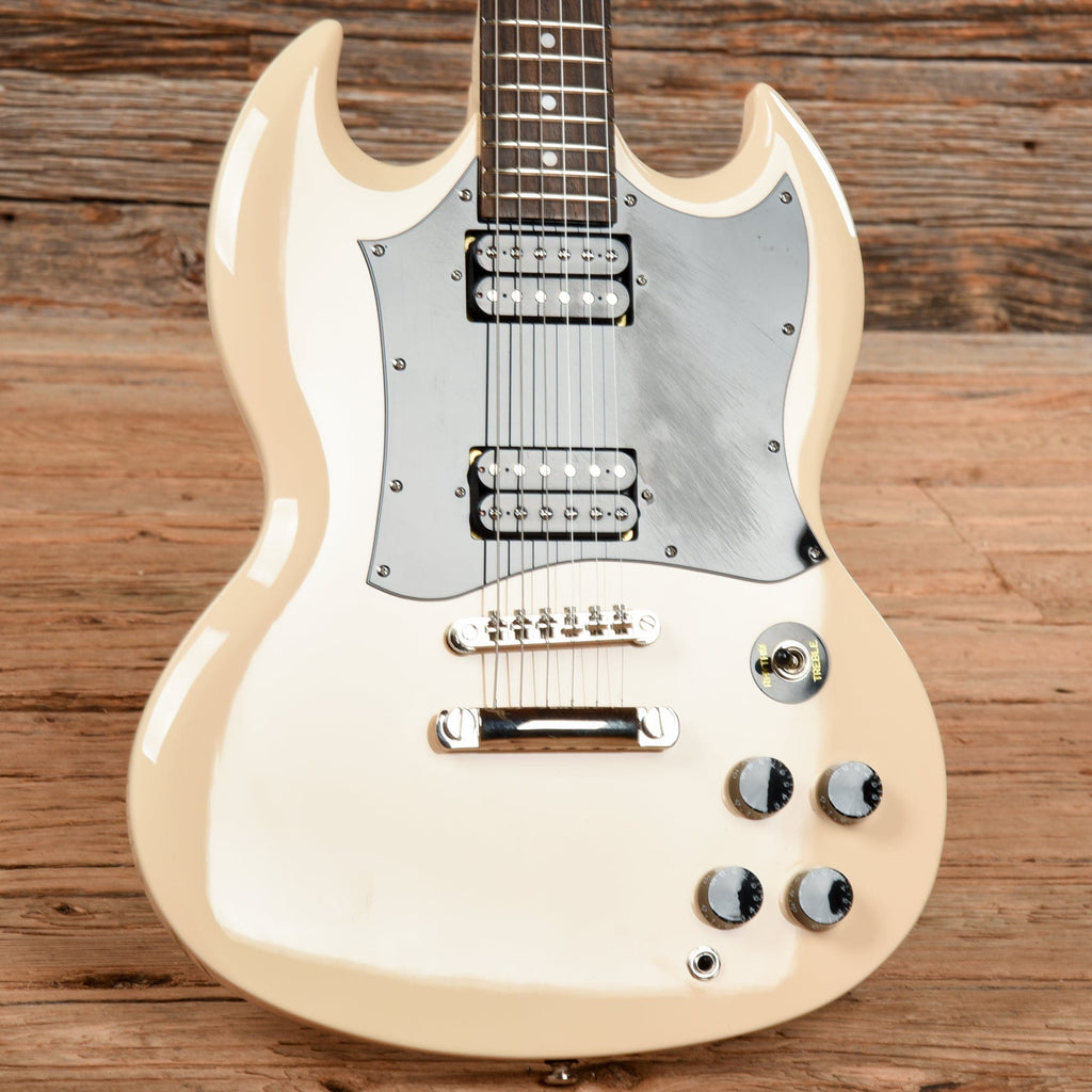 Epiphone SG (Bolt On) White 2003 - View 8 | MusicMarket