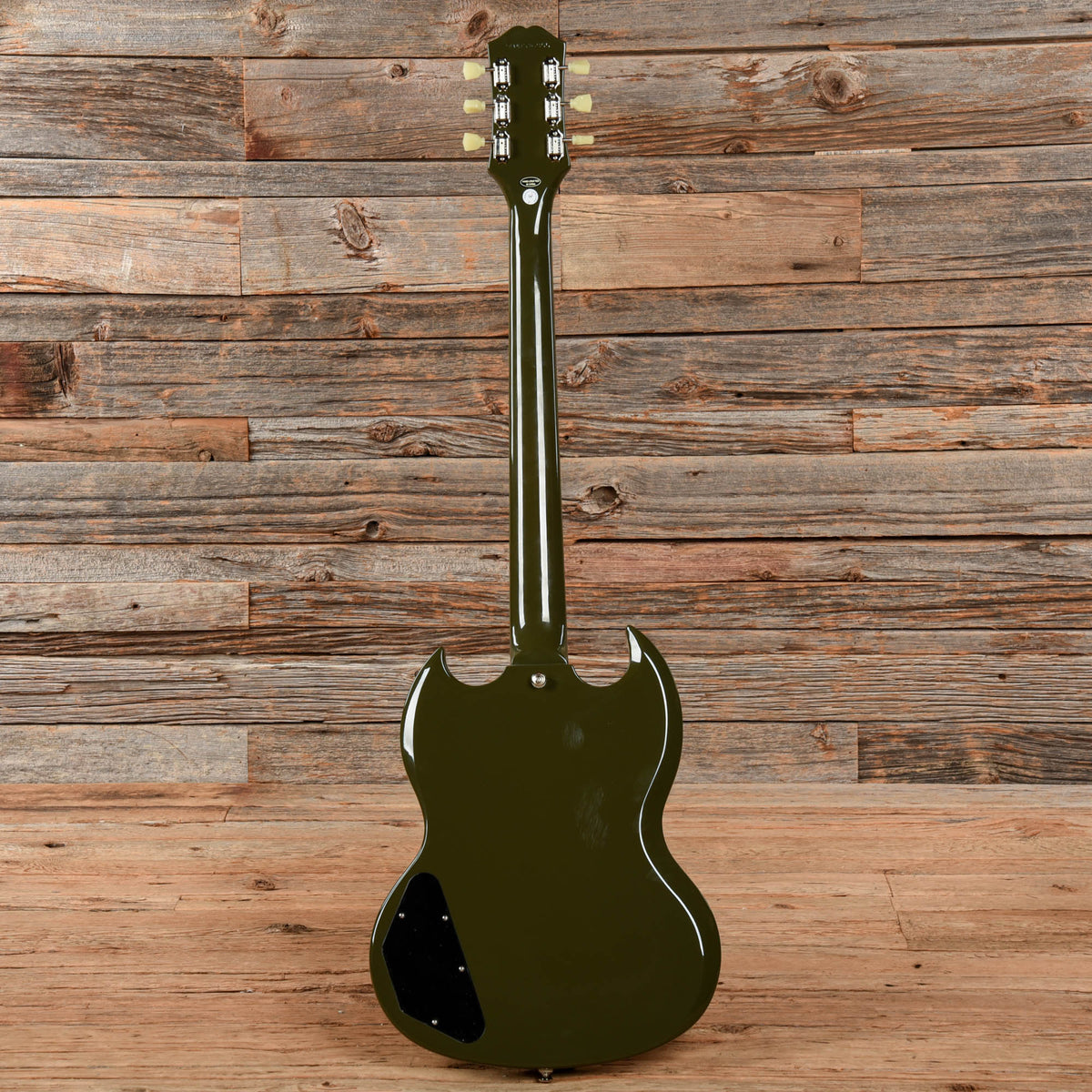 Epiphone SG Standard 61 w/ Maestro Olive 2021 - View 5 | MusicMarket