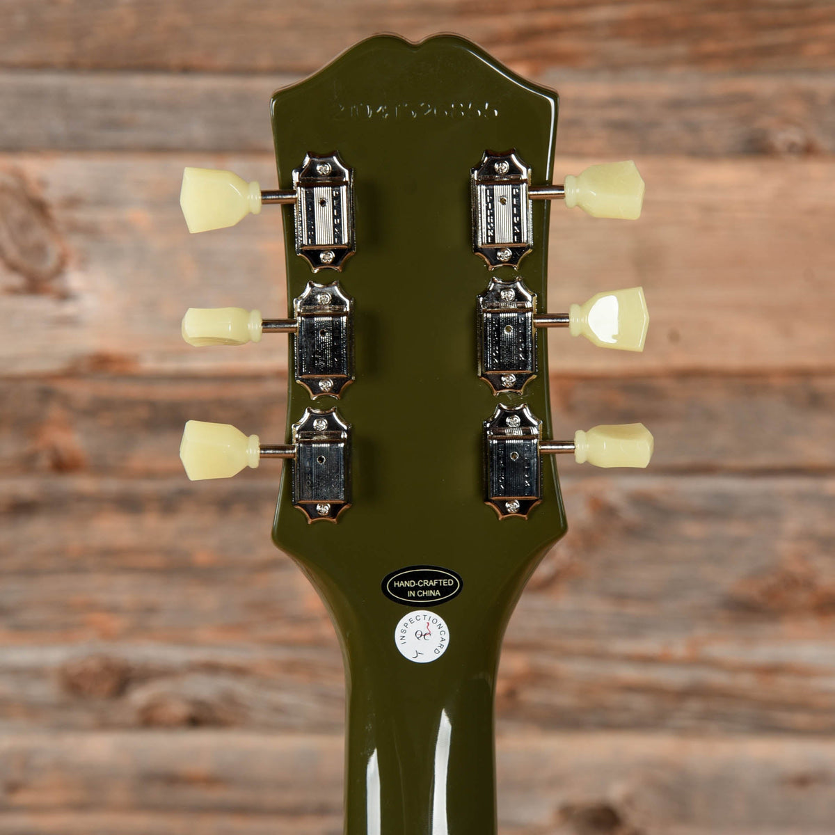 Epiphone SG Standard 61 w/ Maestro Olive 2021 - View 7 | MusicMarket