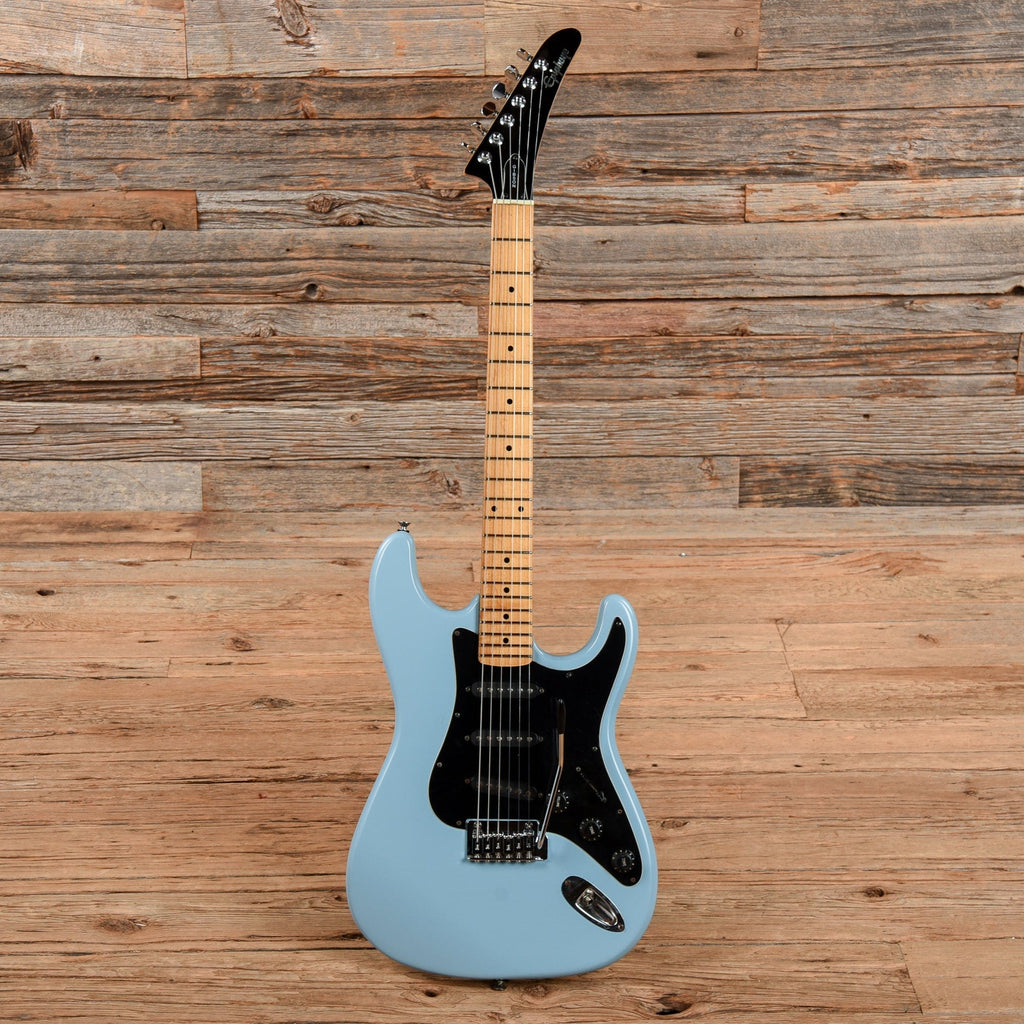 Epiphone Strat Style Korean Porsche Blue Refin - View 4 | MusicMarket