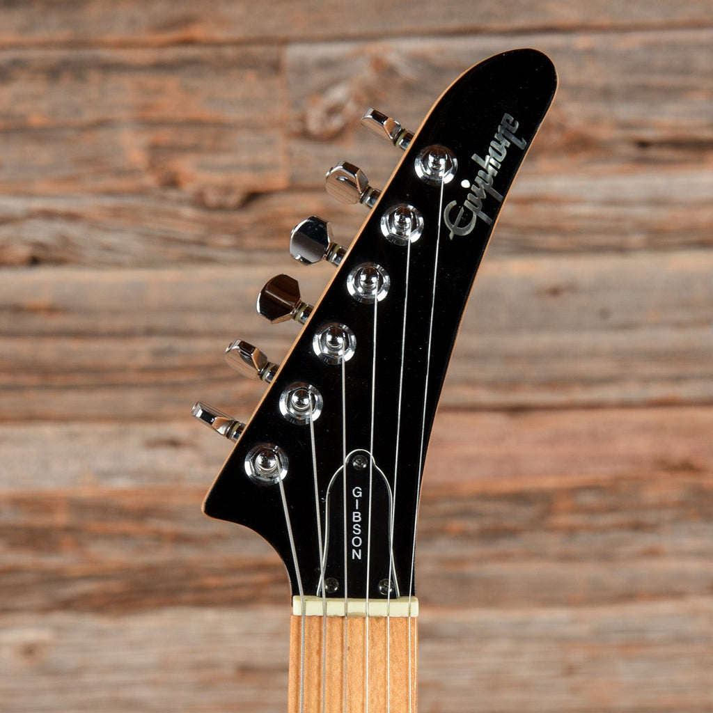 Epiphone Strat Style Korean Porsche Blue Refin - View 6 | MusicMarket
