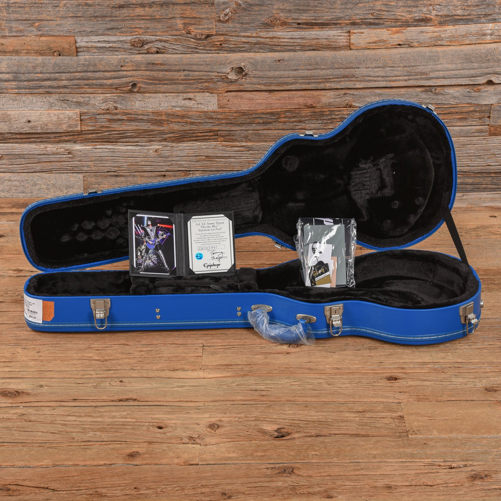 Epiphone Tommy Thayer Les Paul Electric Blue 2023 - View 9 | MusicMarket
