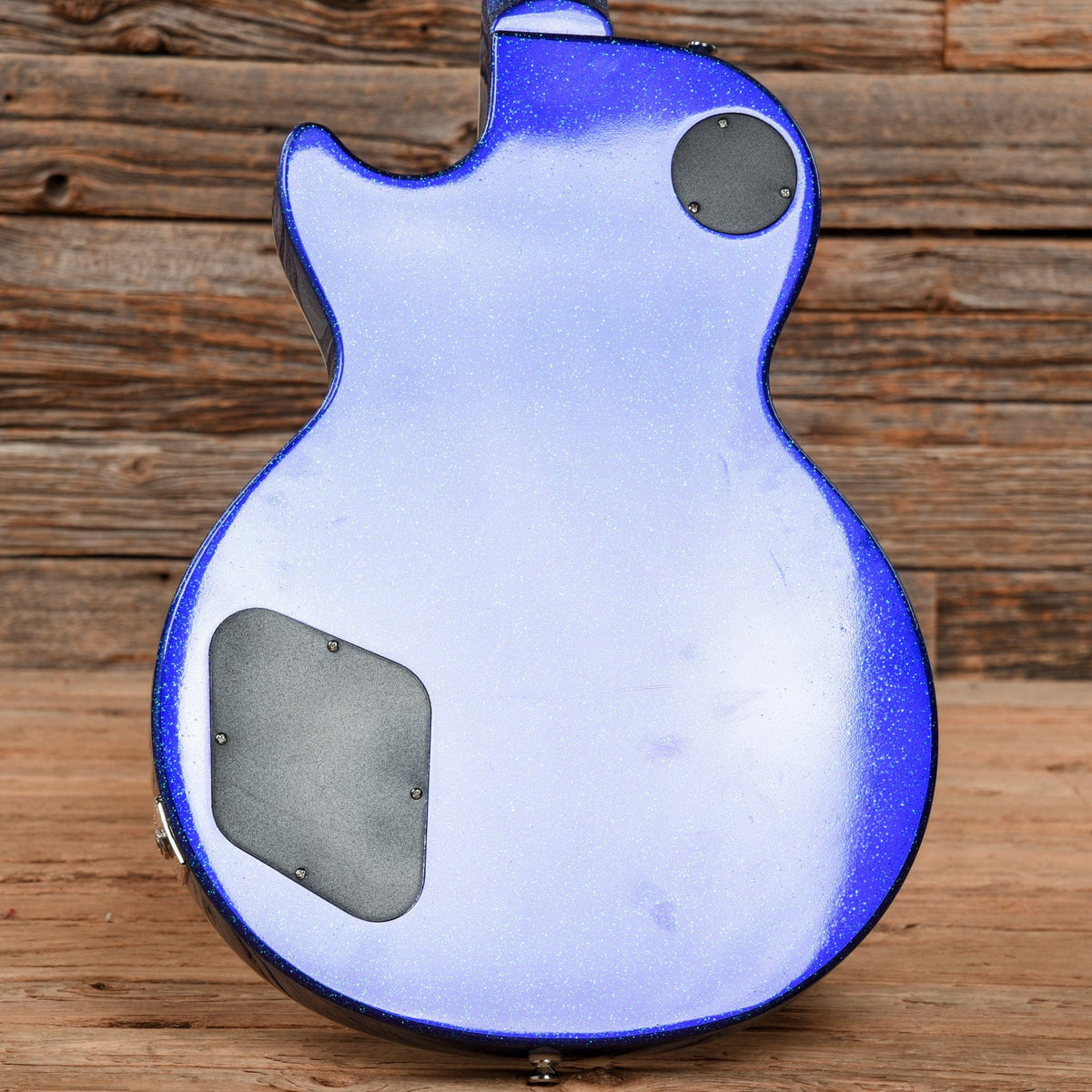 Epiphone Tommy Thayer Signature "Electric Blue" Les Paul Standard Blue Sparkle - View 9 | MusicMarket