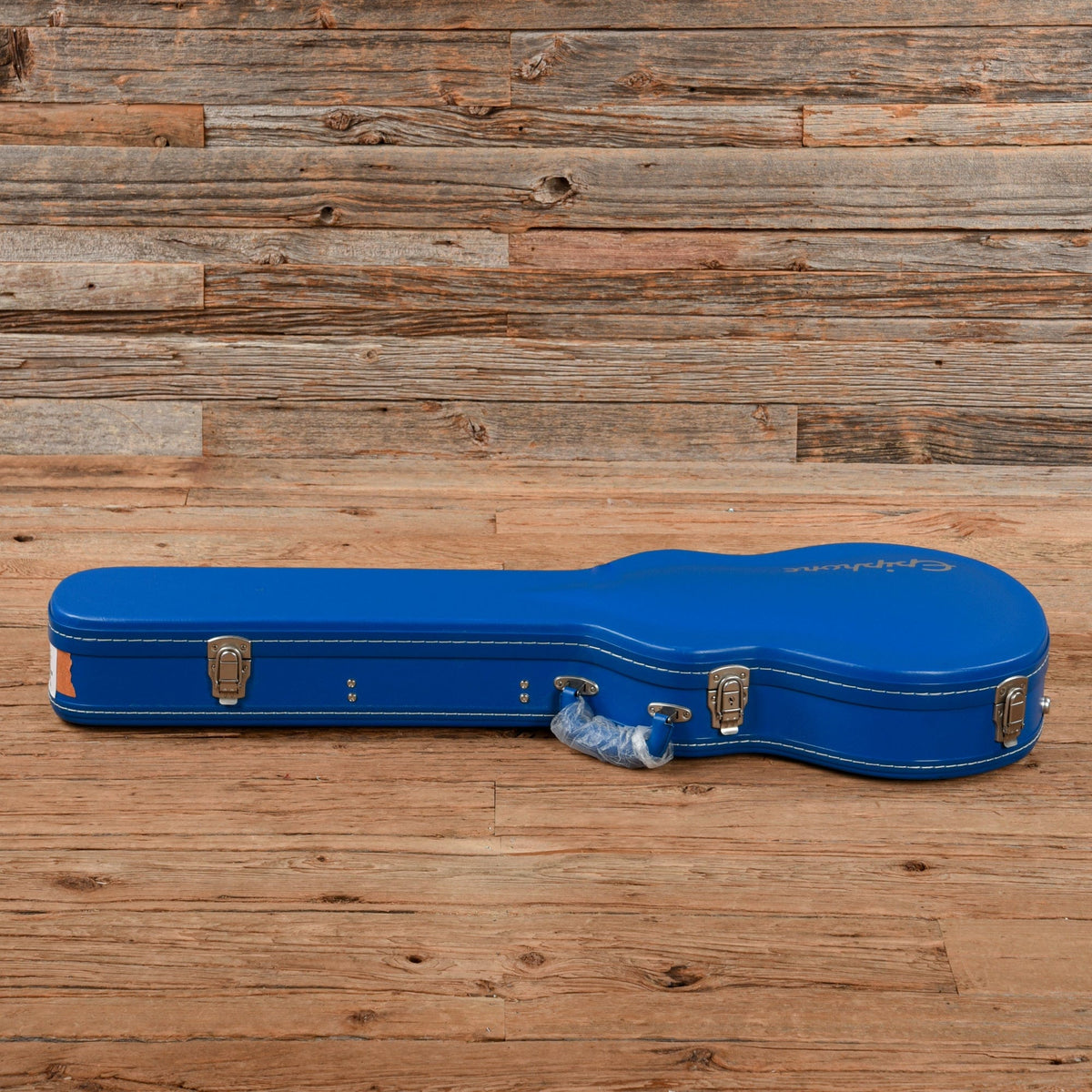 Epiphone Tommy Thayer Signature "Electric Blue" Les Paul Standard Blue Sparkle - View 10 | MusicMarket