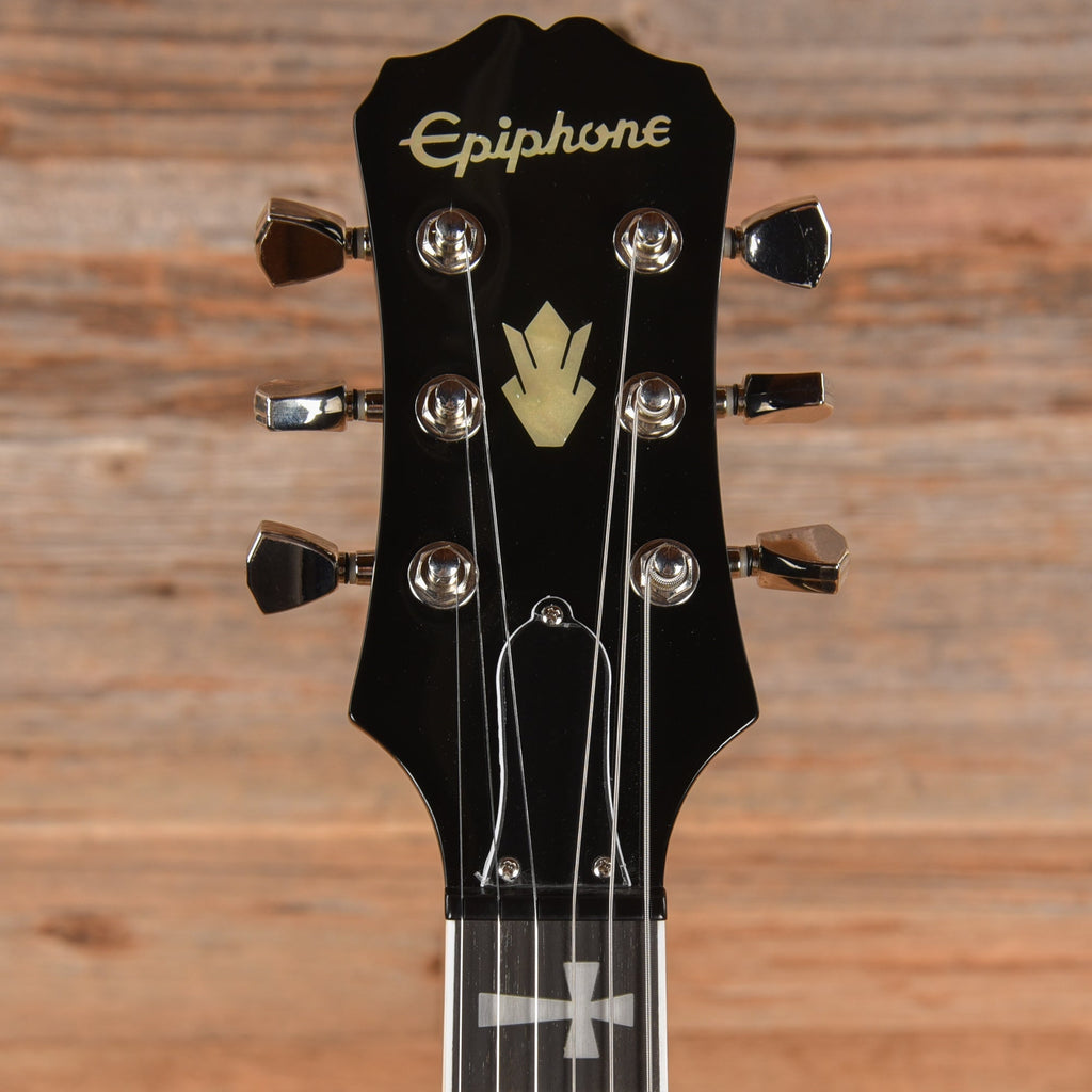 Epiphone Tony Iommi Signature G-400 Ebony 2015 LEFTY - View 6 | MusicMarket