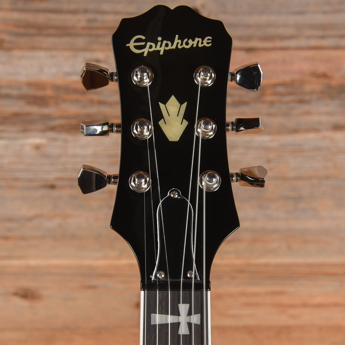 Epiphone Tony Iommi Signature G-400 Ebony 2015 LEFTY - View 6 | MusicMarket