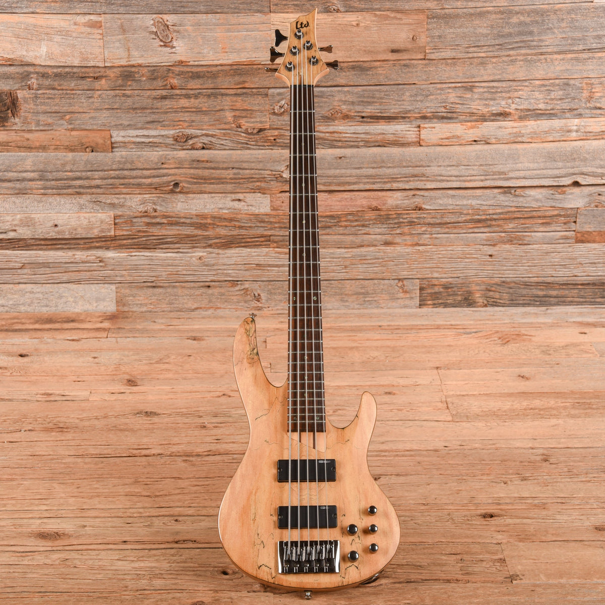 ESP LTD B-205SM Satin Natural 2017 - View 4 | MusicMarket