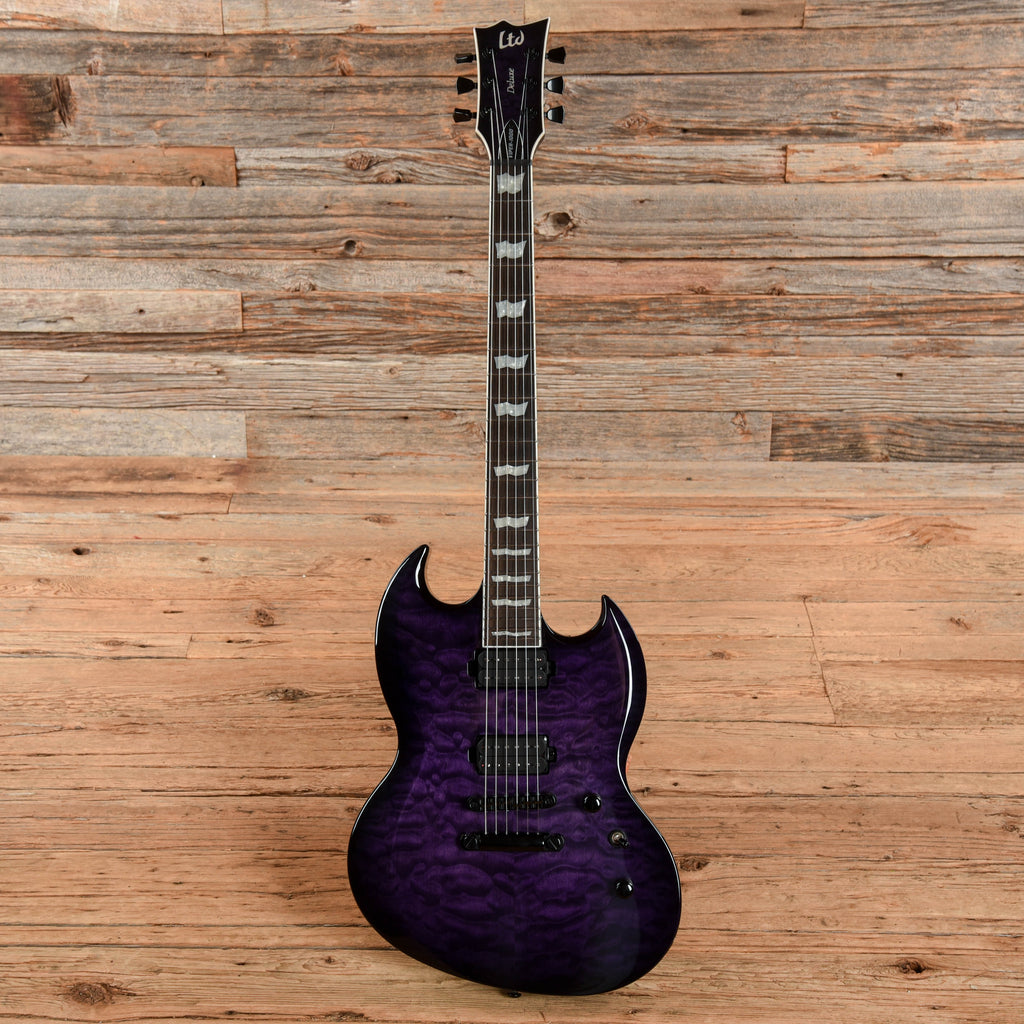 ESP LTD Viper 1000 Purple 2020 - View 4 | MusicMarket