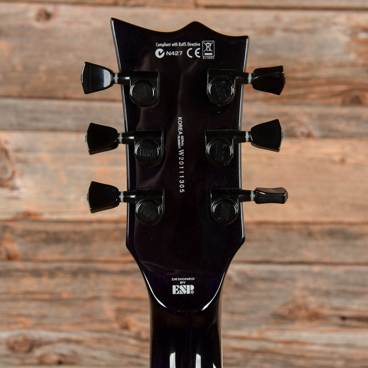 ESP LTD Viper 1000 Purple 2020 - View 7 | MusicMarket