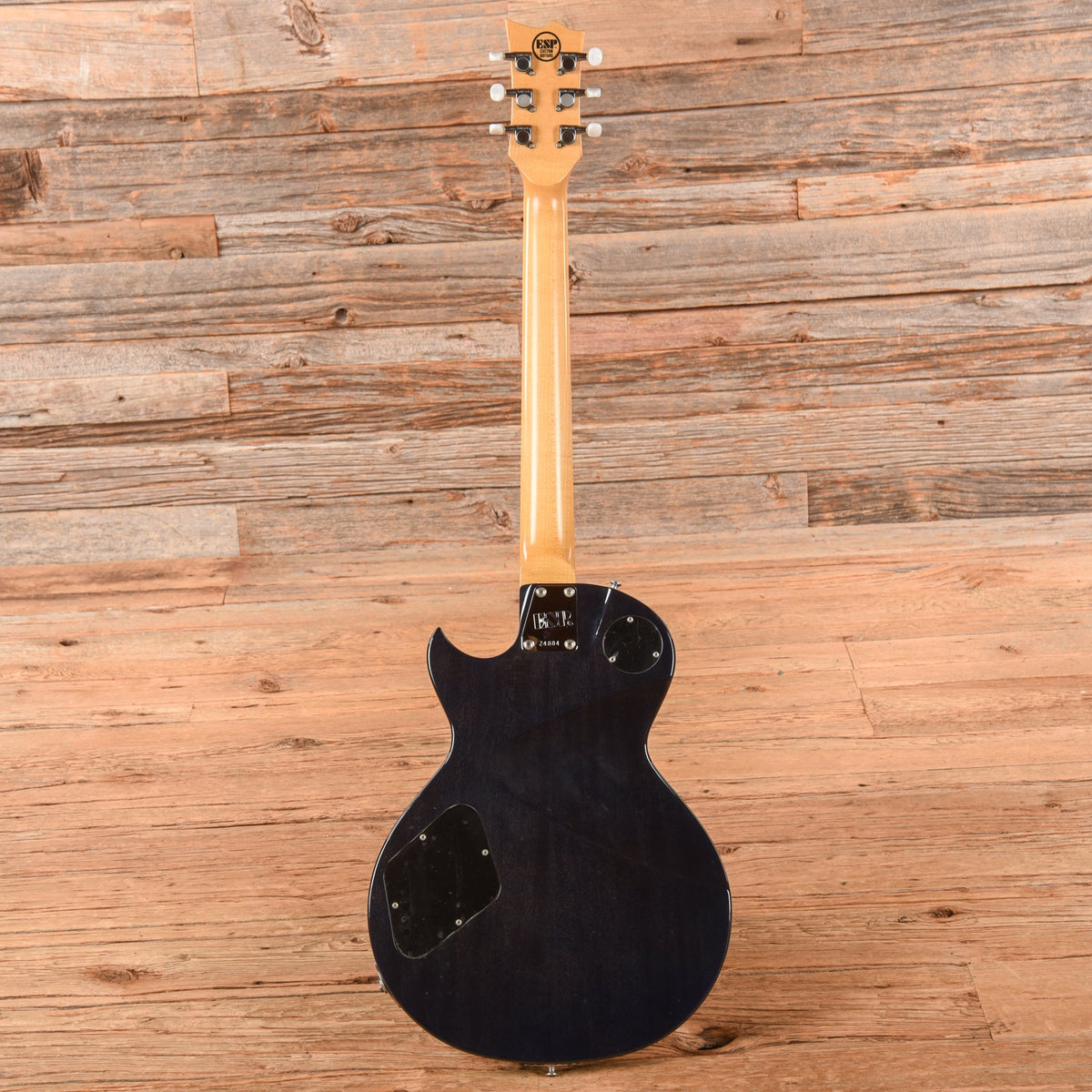 ESP Eclipse Hollow Body Blue - View 5 | MusicMarket