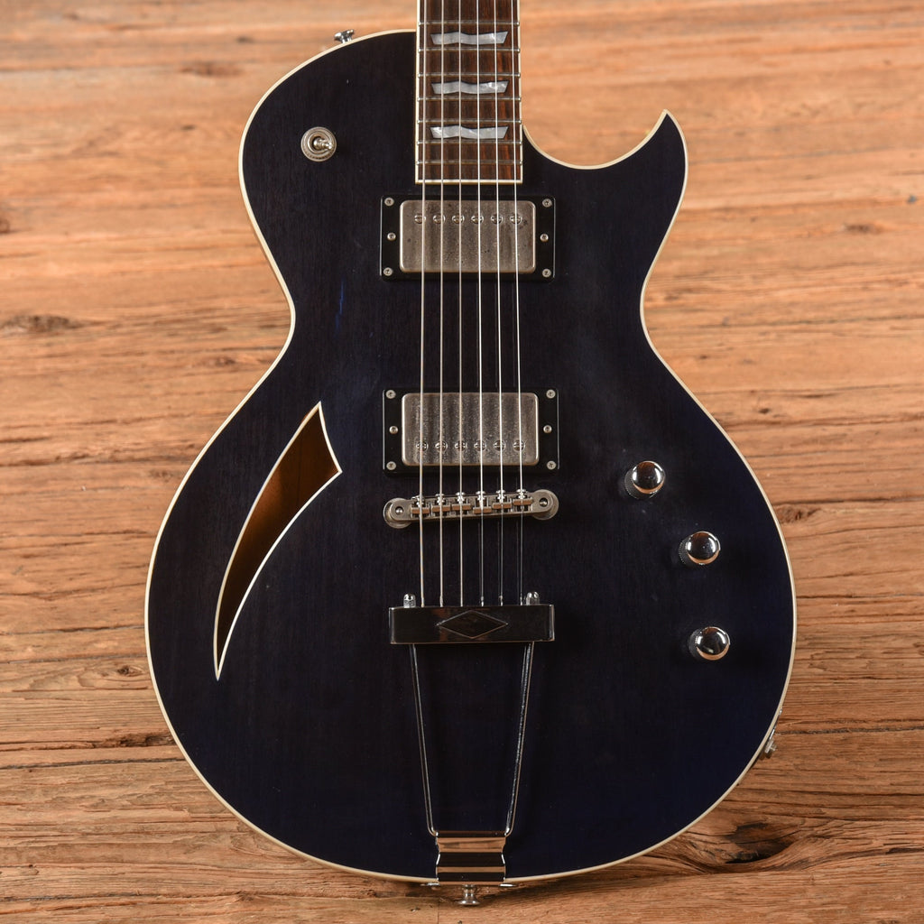 ESP Eclipse Hollow Body Blue - MusicMarket