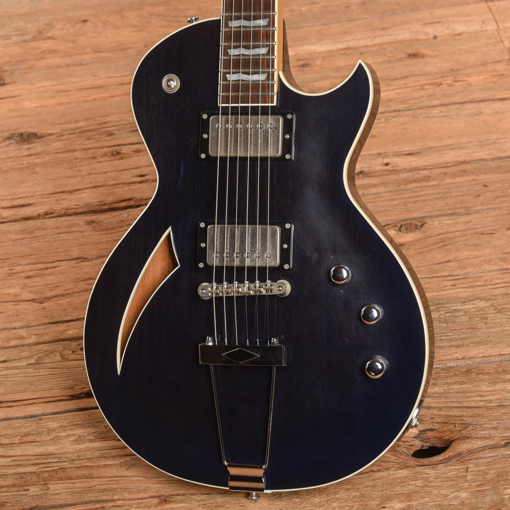 ESP Eclipse Hollow Body Blue - View 2 | MusicMarket