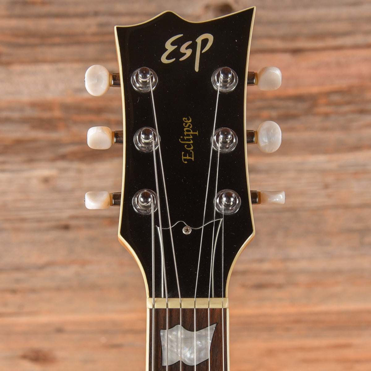 ESP Eclipse Hollow Body Blue - View 6 | MusicMarket