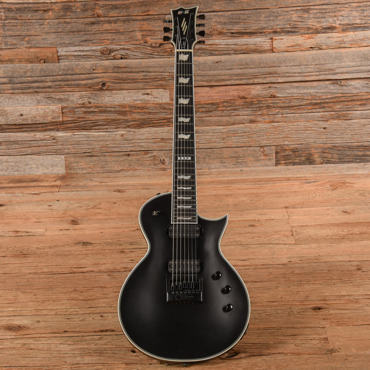 ESP E-II Eclipse 7 ET Satin Black 2021 - View 4 | MusicMarket