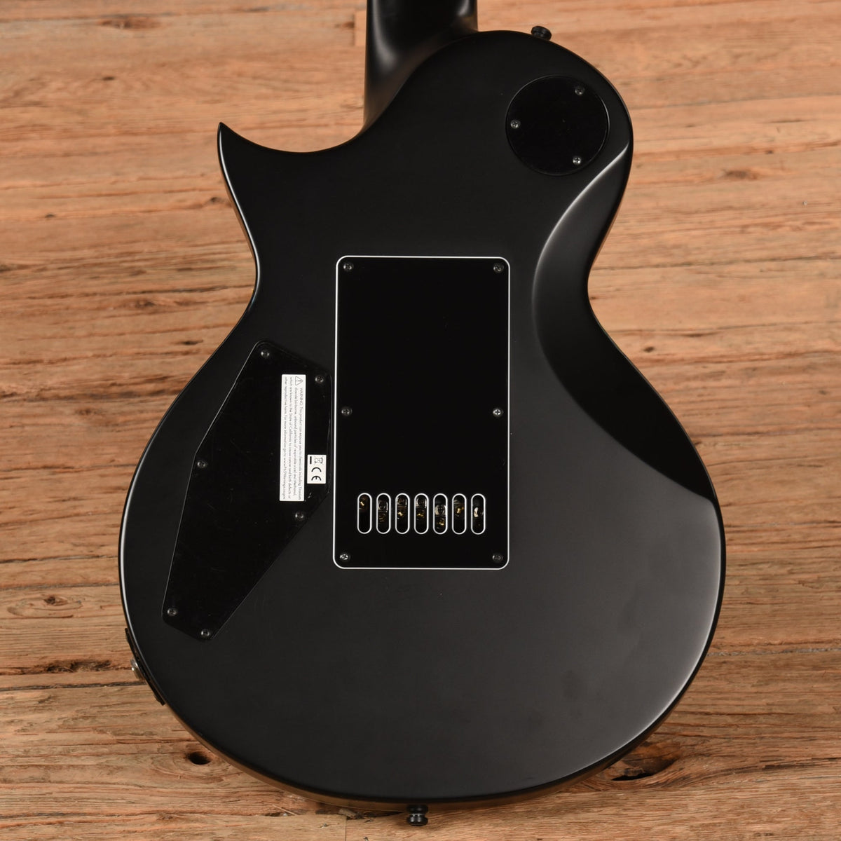 ESP E-II Eclipse 7 ET Satin Black 2021 - View 3 | MusicMarket