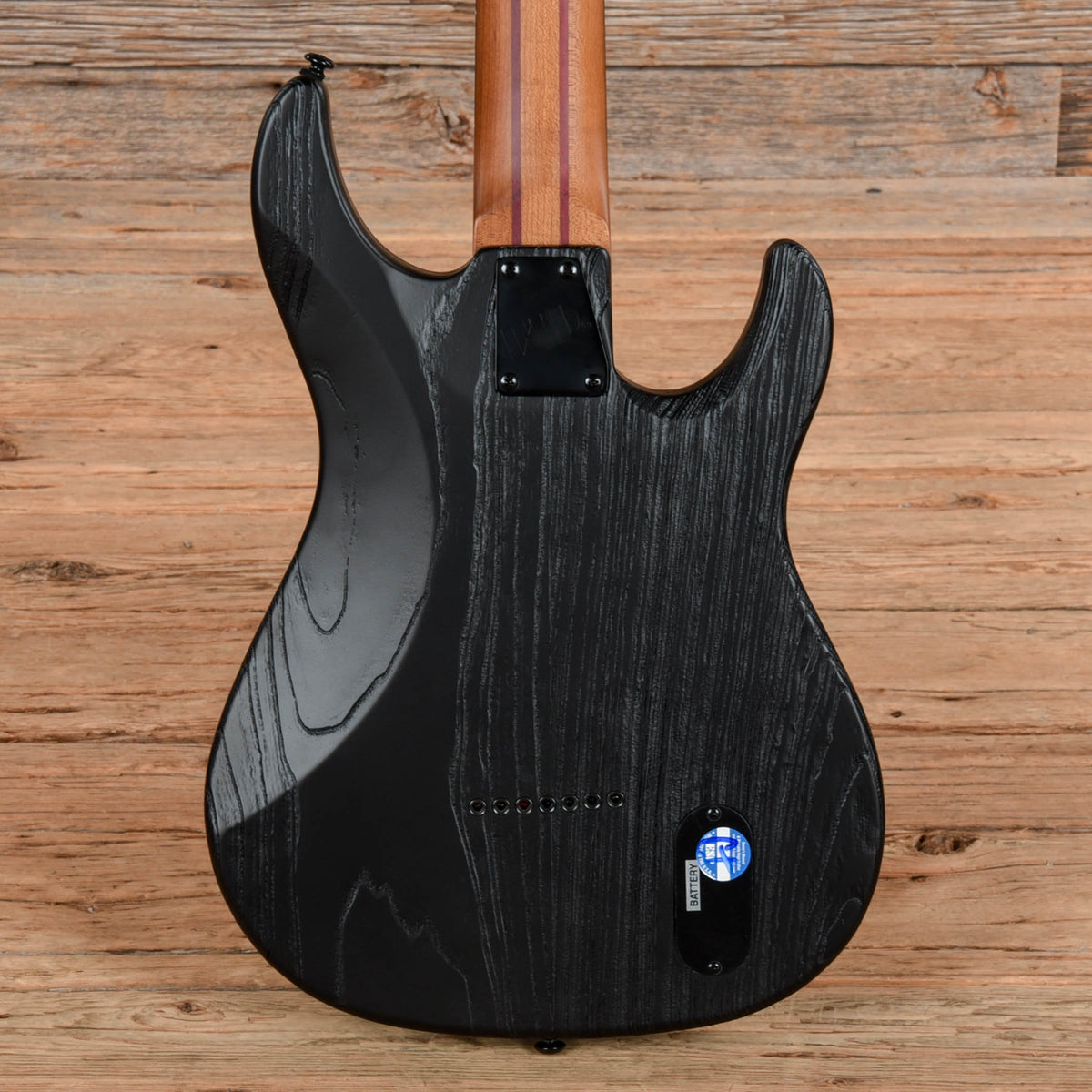 ESP LTD SN-1007 HT Baritone Black Blast 2024 LEFTY - View 3 | MusicMarket