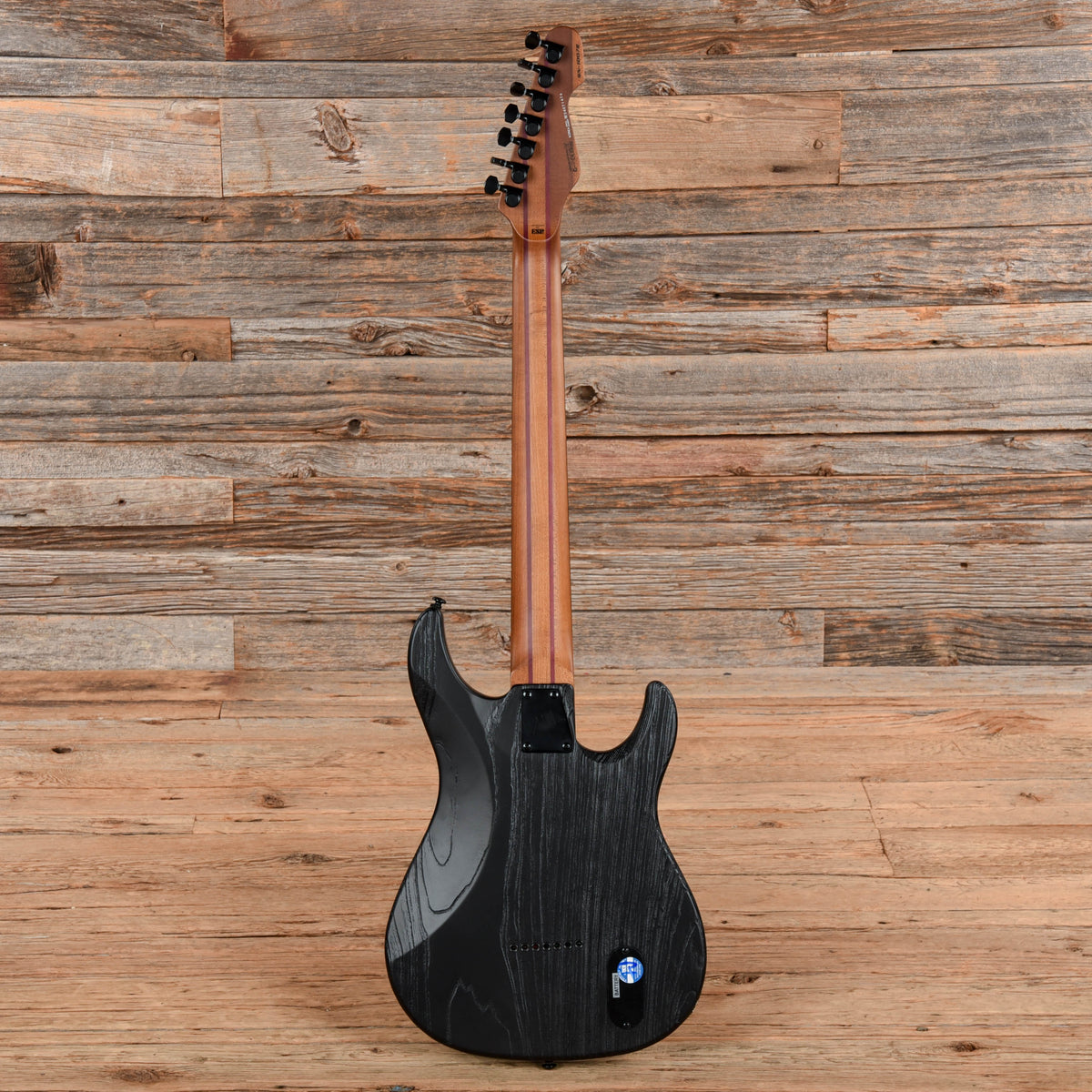 ESP LTD SN-1007 HT Baritone Black Blast 2024 LEFTY - View 5 | MusicMarket