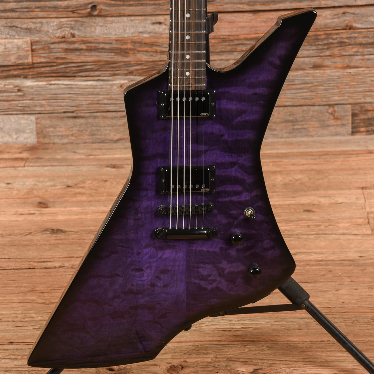 ESP LTD Snakebyte Special Edition Baritone See-Thru Purple Sunburst 2018 - MusicMarket