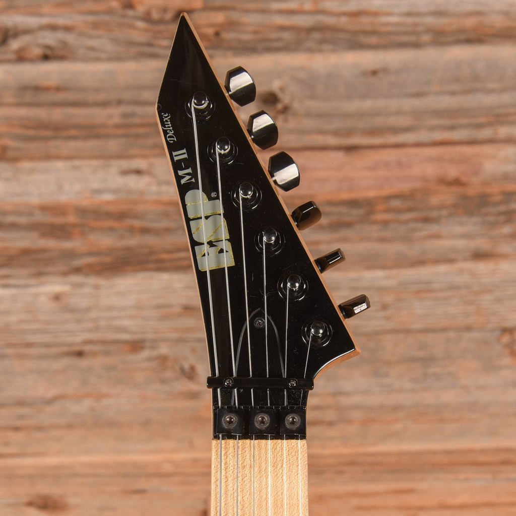 ESP M-II Deluxe Black 1998 - View 6 | MusicMarket