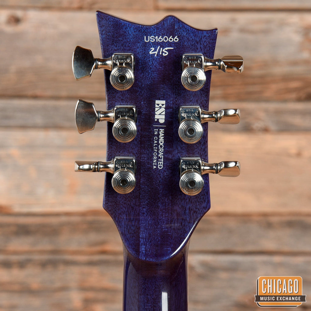 ESP USA Eclipse EUSECFMVSHS Violet Shadow - View 7 | MusicMarket