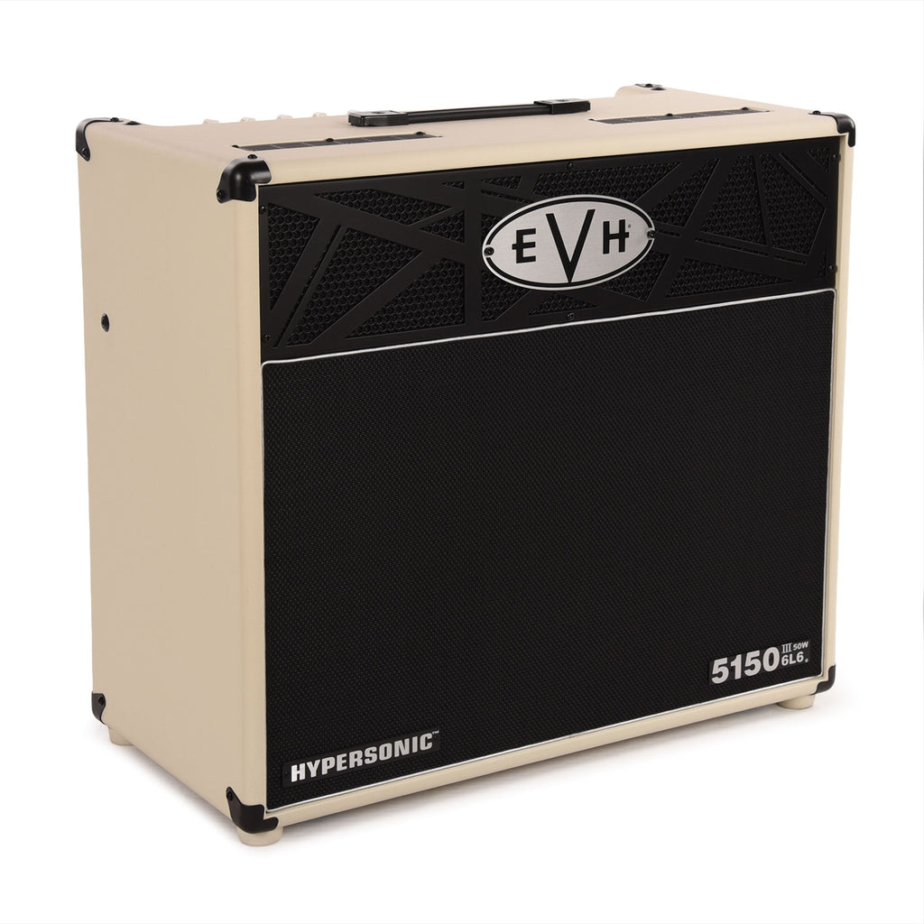 EVH 5150III Hypersonic 50w 1x12 Combo Amp Ivory - View 2 | MusicMarket