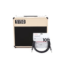 EVH 5150 Iconic Series 40W 1x12 Combo Ivory and (1) Cable Bundle - MusicMarket