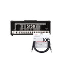 EVH 5150 Iconic Series 80W Head Black and (1) Cable Bundle - MusicMarket