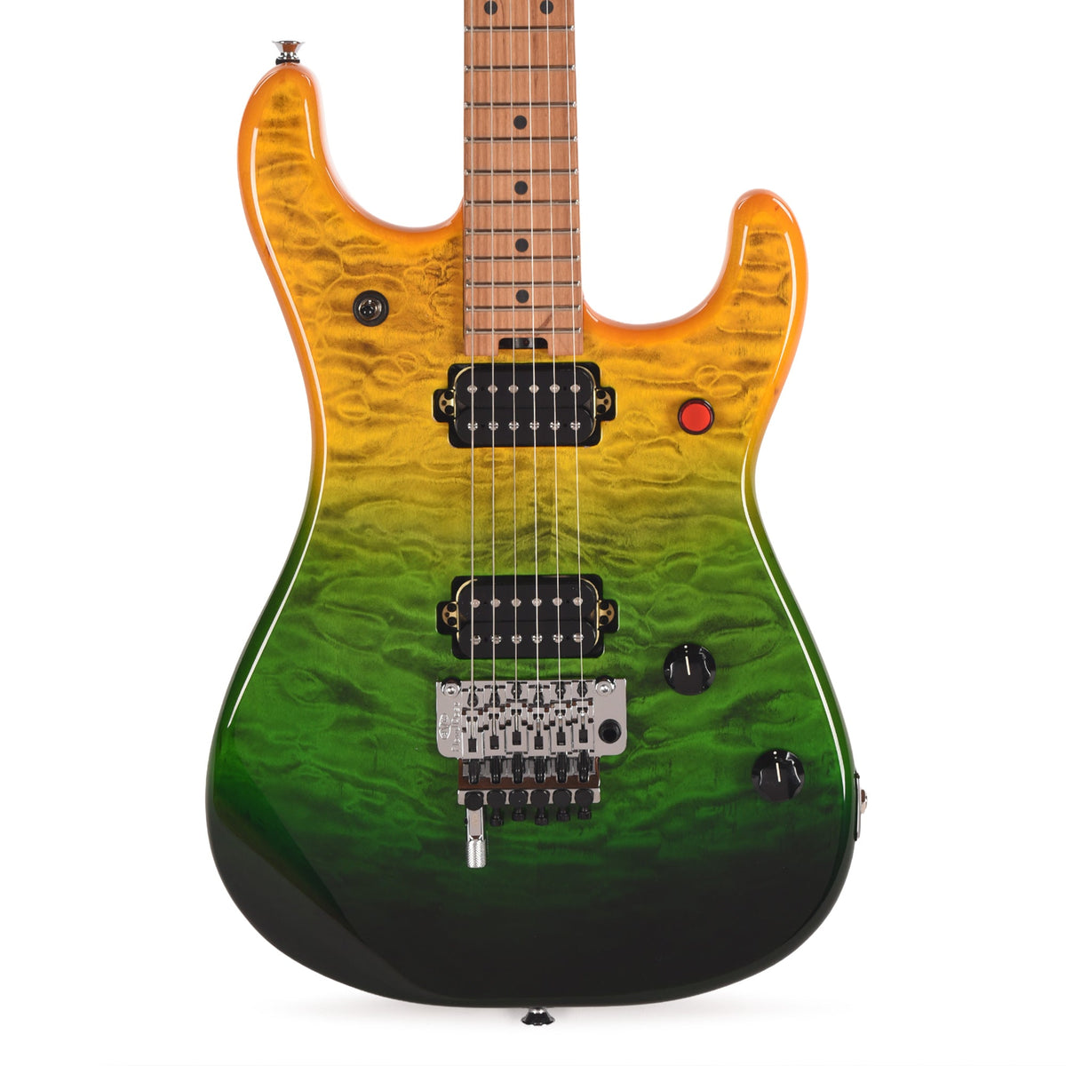 EVH 5150 Series Deluxe QM Baked Maple Limeade Zest - View 2 | MusicMarket