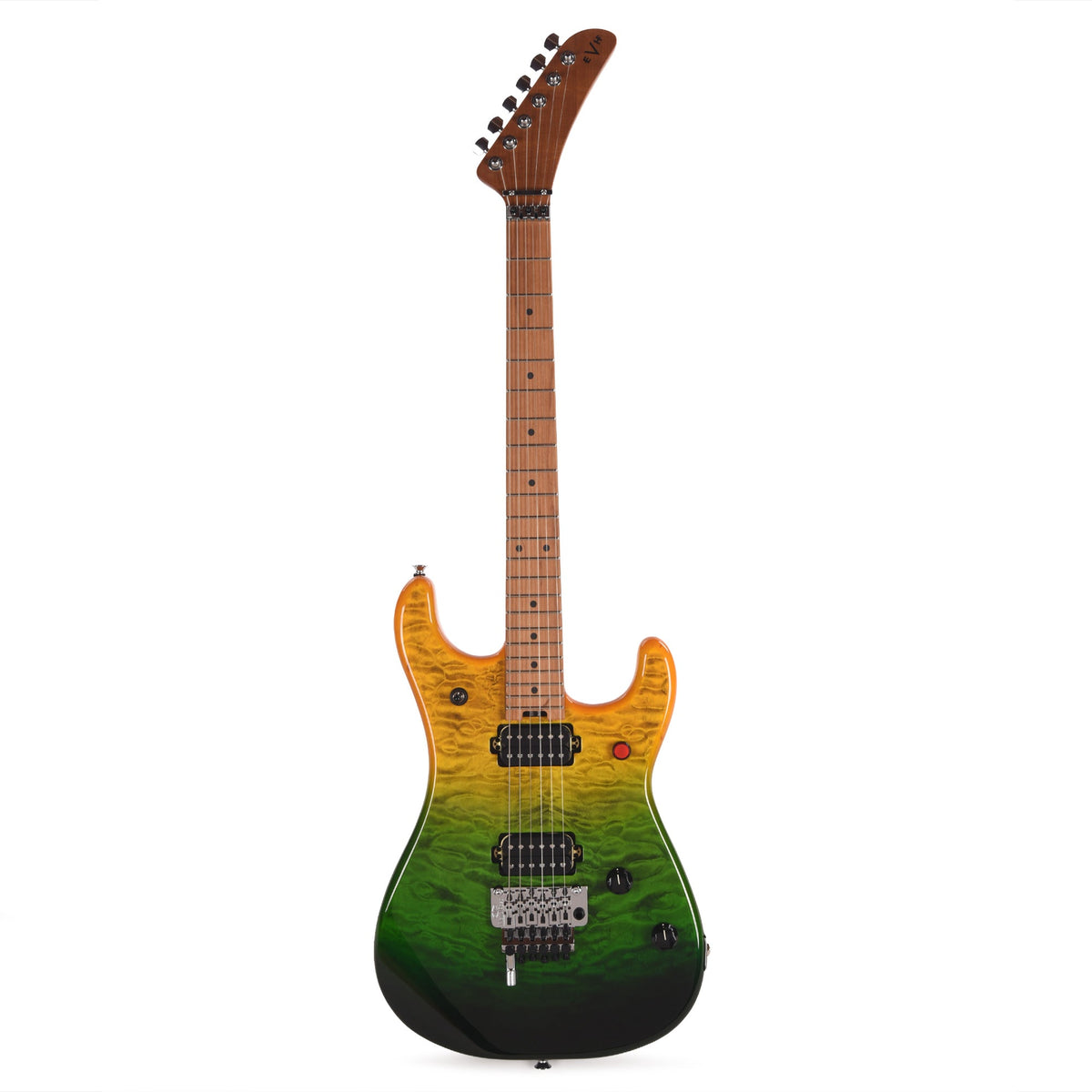 EVH 5150 Series Deluxe QM Baked Maple Limeade Zest - View 4 | MusicMarket