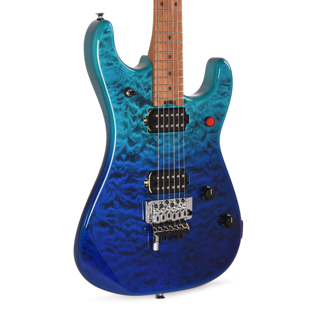 EVH 5150 Series Deluxe QM Baked Maple Pacific Drift - MusicMarket