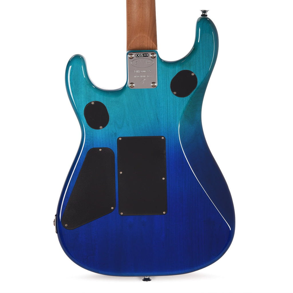 EVH 5150 Series Deluxe QM Baked Maple Pacific Drift - View 3 | MusicMarket