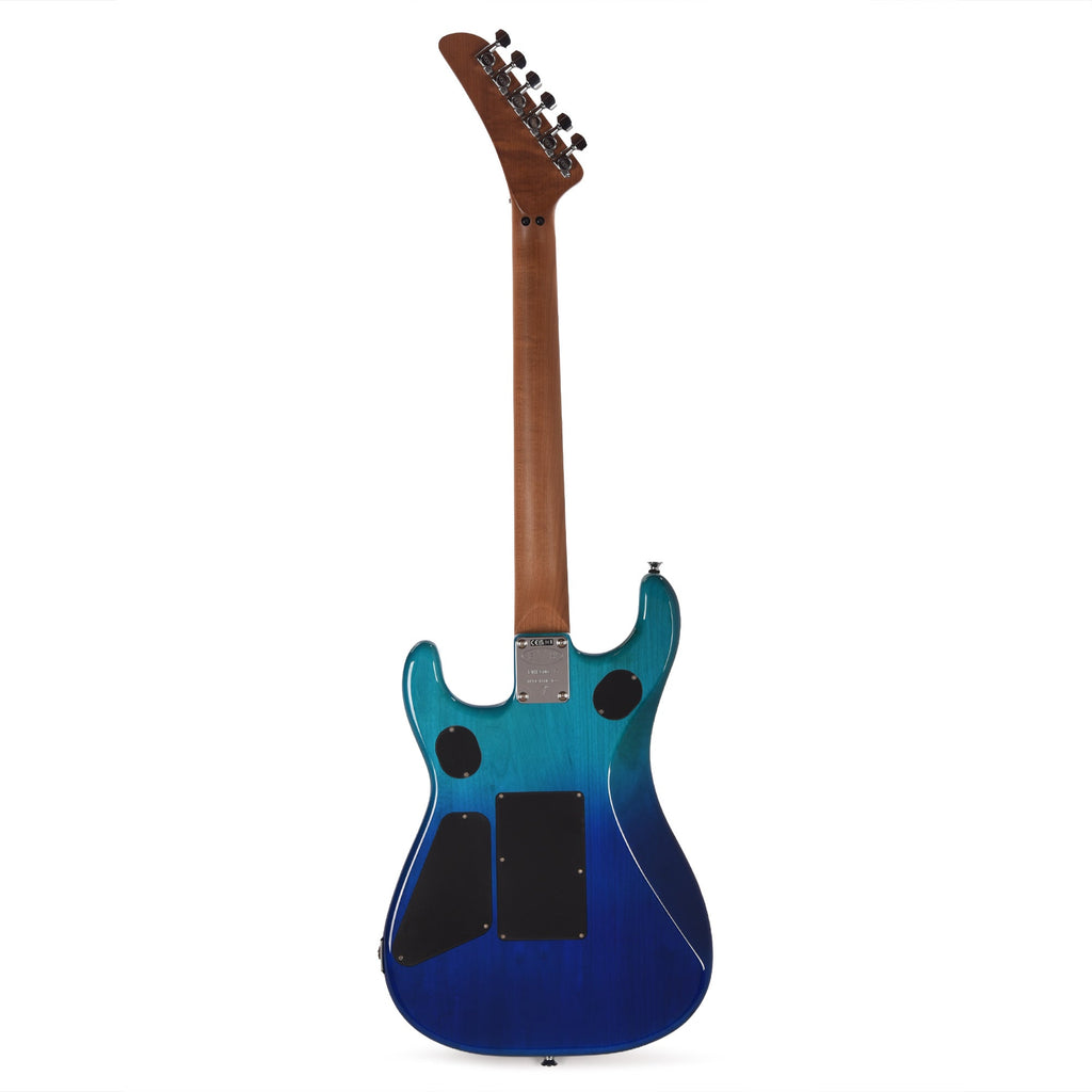 EVH 5150 Series Deluxe QM Baked Maple Pacific Drift - View 5 | MusicMarket