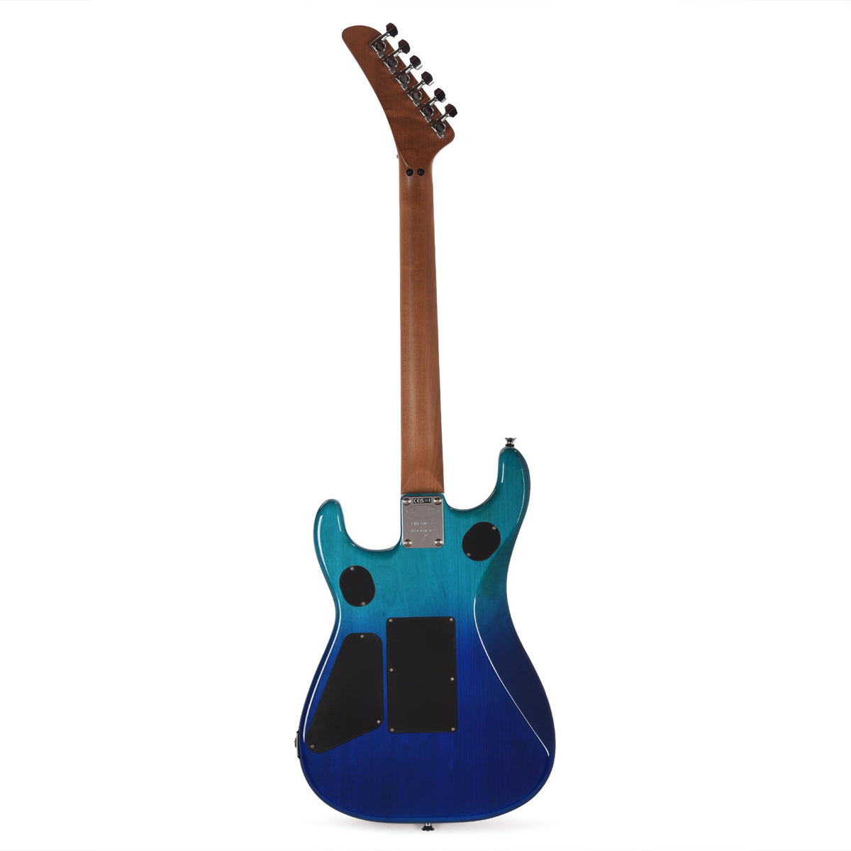EVH 5150 Series Deluxe QM Baked Maple Pacific Drift - View 5 | MusicMarket