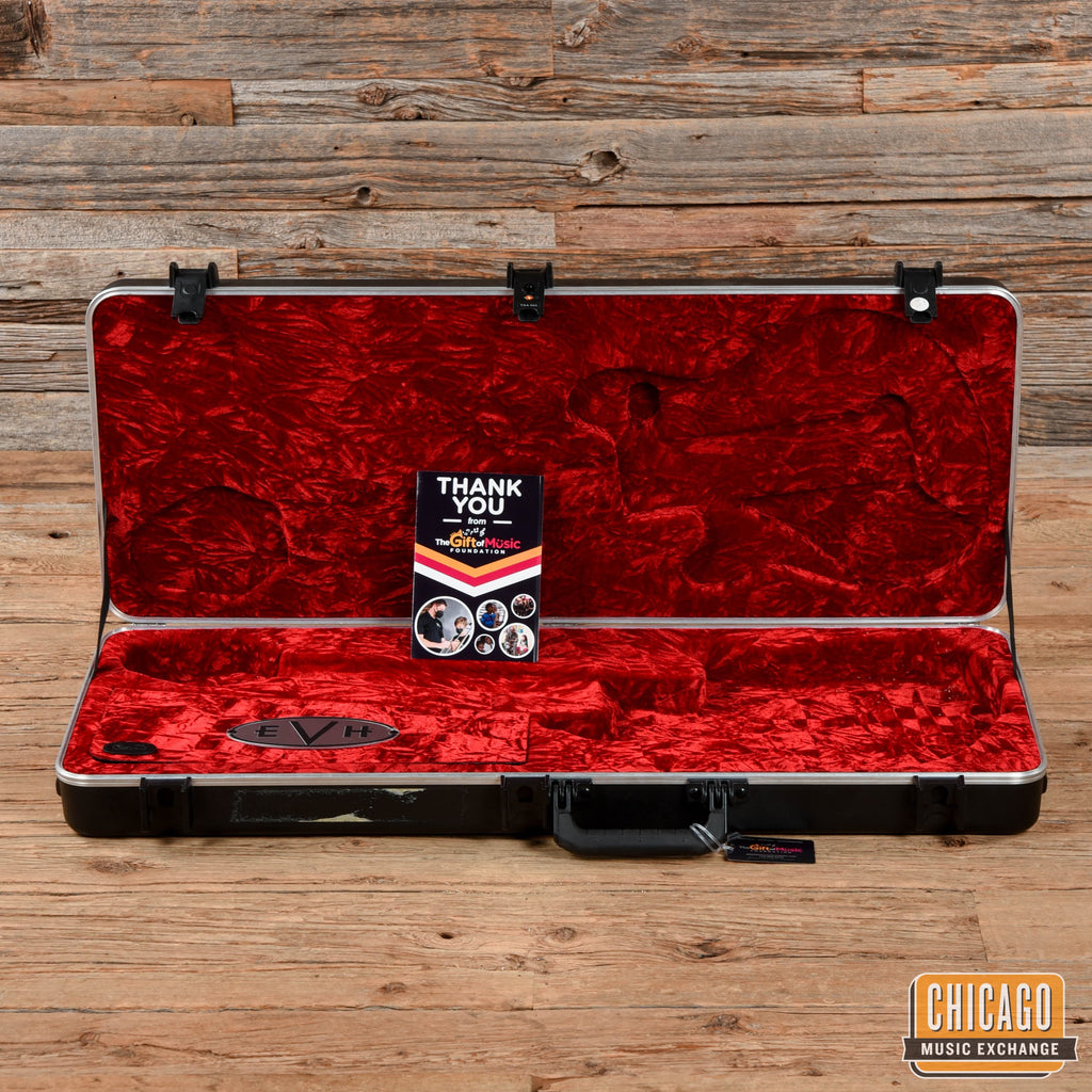 EVH Special, Ebony Fingerboard, Red with Black and White Stripes MIM - View 11 | MusicMarket