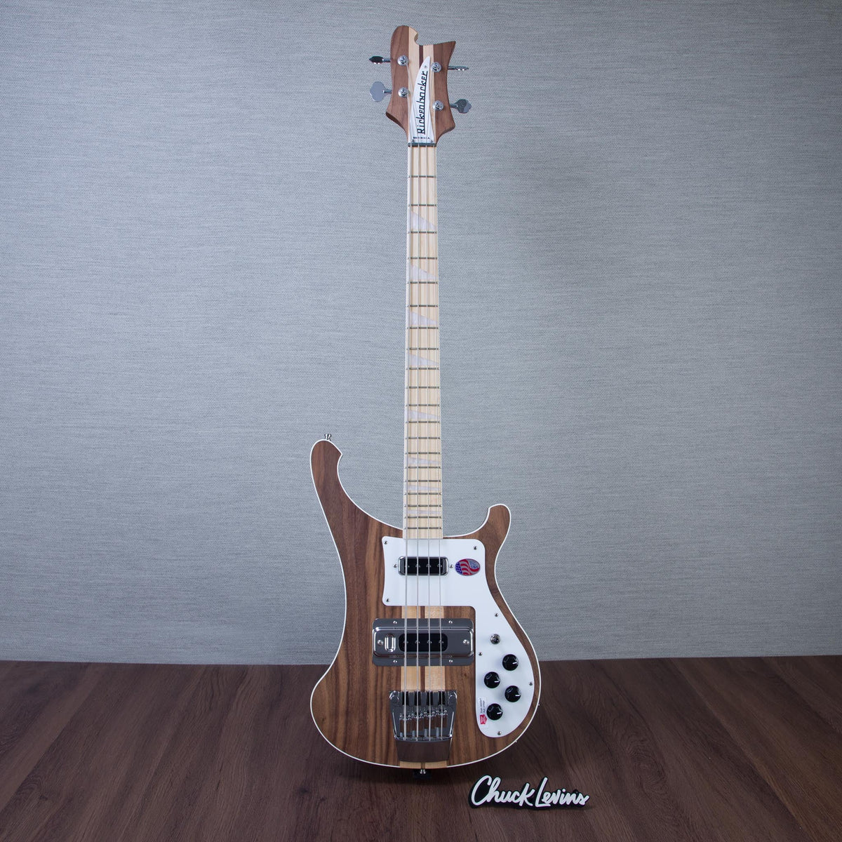 Rickenbacker 4003W 4-String Electric Bass Guitar - Walnut - #2617773 - View 2 | MusicMarket