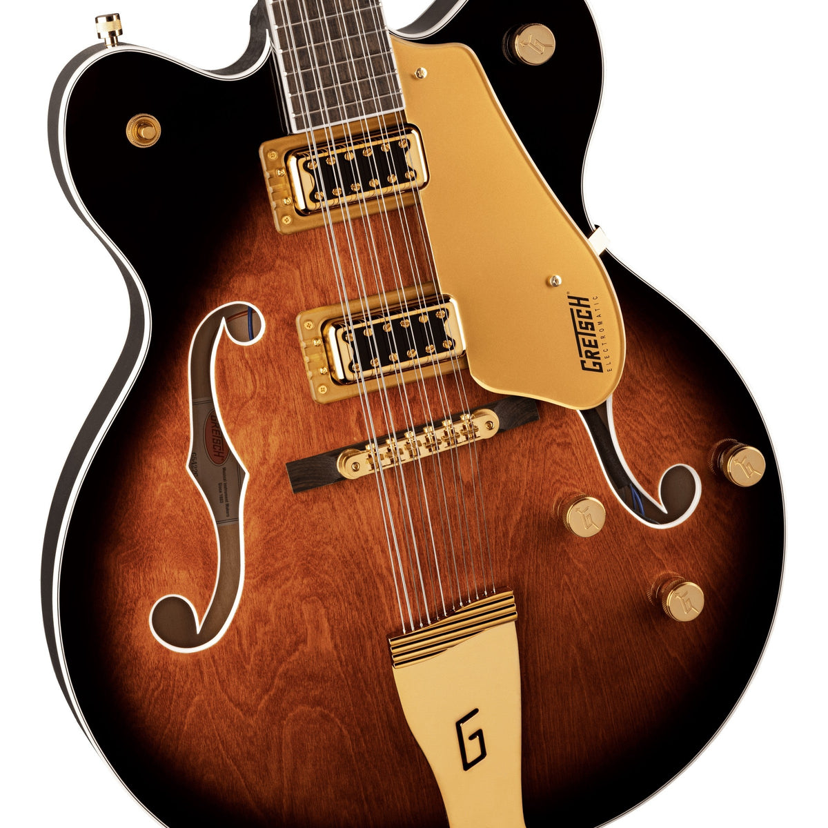 Gretsch G5422G-12 Electromatic Classic Double-Cut 12-String Hollowbody Electric Guitar - Single Barrel Burst -