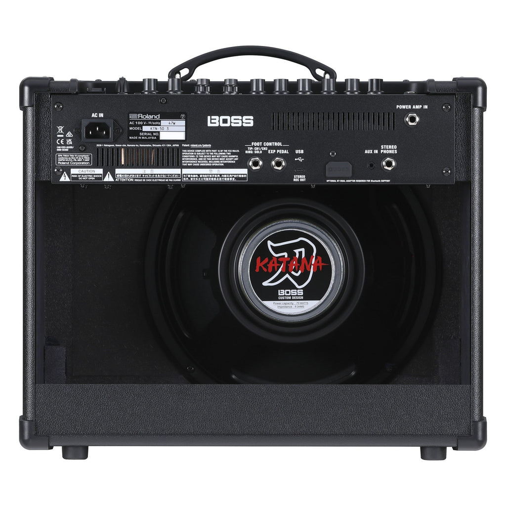 Boss Katana Gen 3 50-Watt 1x12-Inch Combo Guitar Amplifier - Mint, Open Box - View 3 | MusicMarket