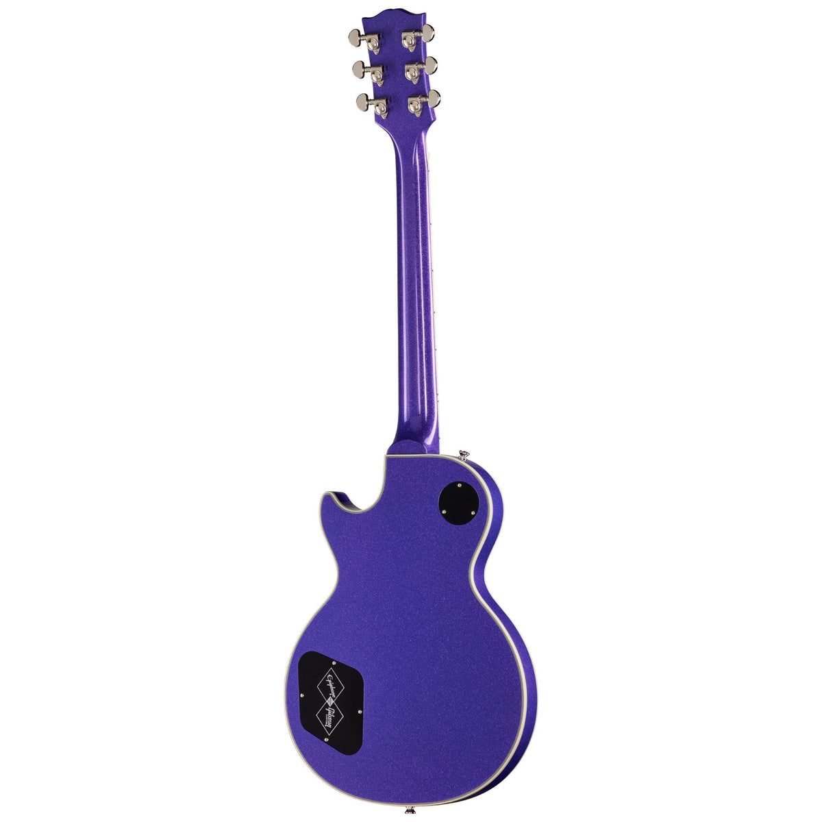 Epiphone Les Paul Custom Electric Guitar - Amethyst Sparkle - View 2 | MusicMarket