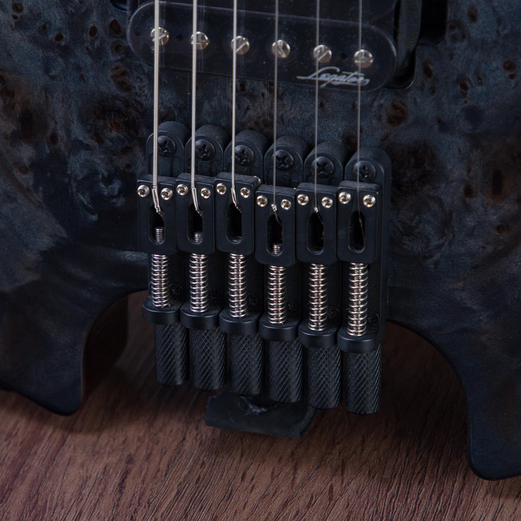 Legator Ghost Super Shred G6SS Electric Guitar - High Gloss Black Burl - #IM25100216 - View 5 | MusicMarket