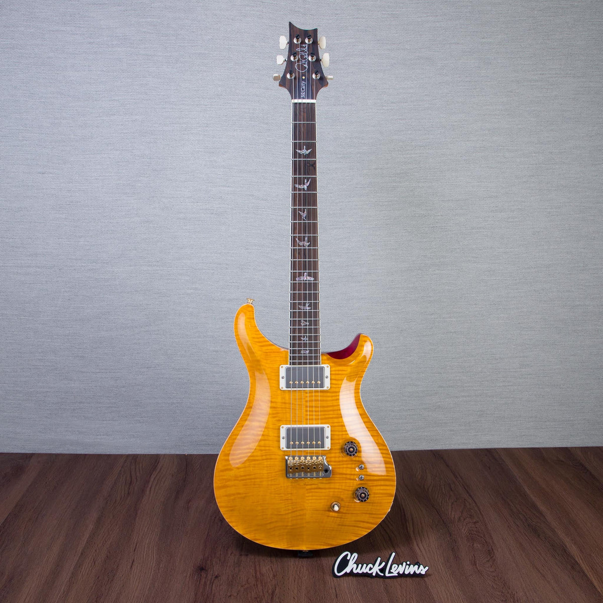 PRS Wood Library McCarty Tremolo With 408 Switching Electric Guitar - Vintage Yellow - #260430604 - View 2 | MusicMarket