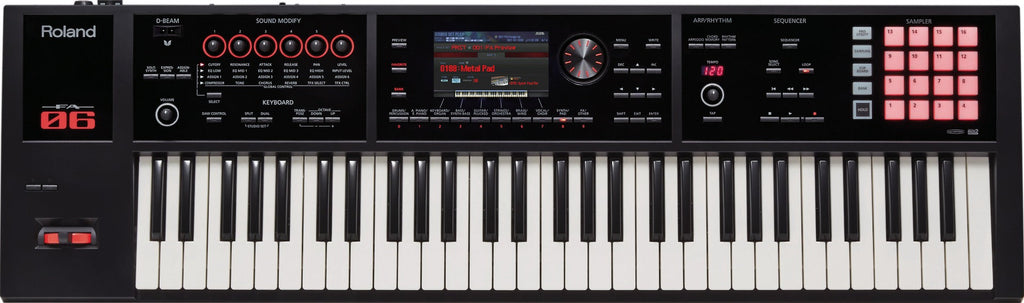 Roland FA-06 61-Key Music Workstation - View 2 | MusicMarket