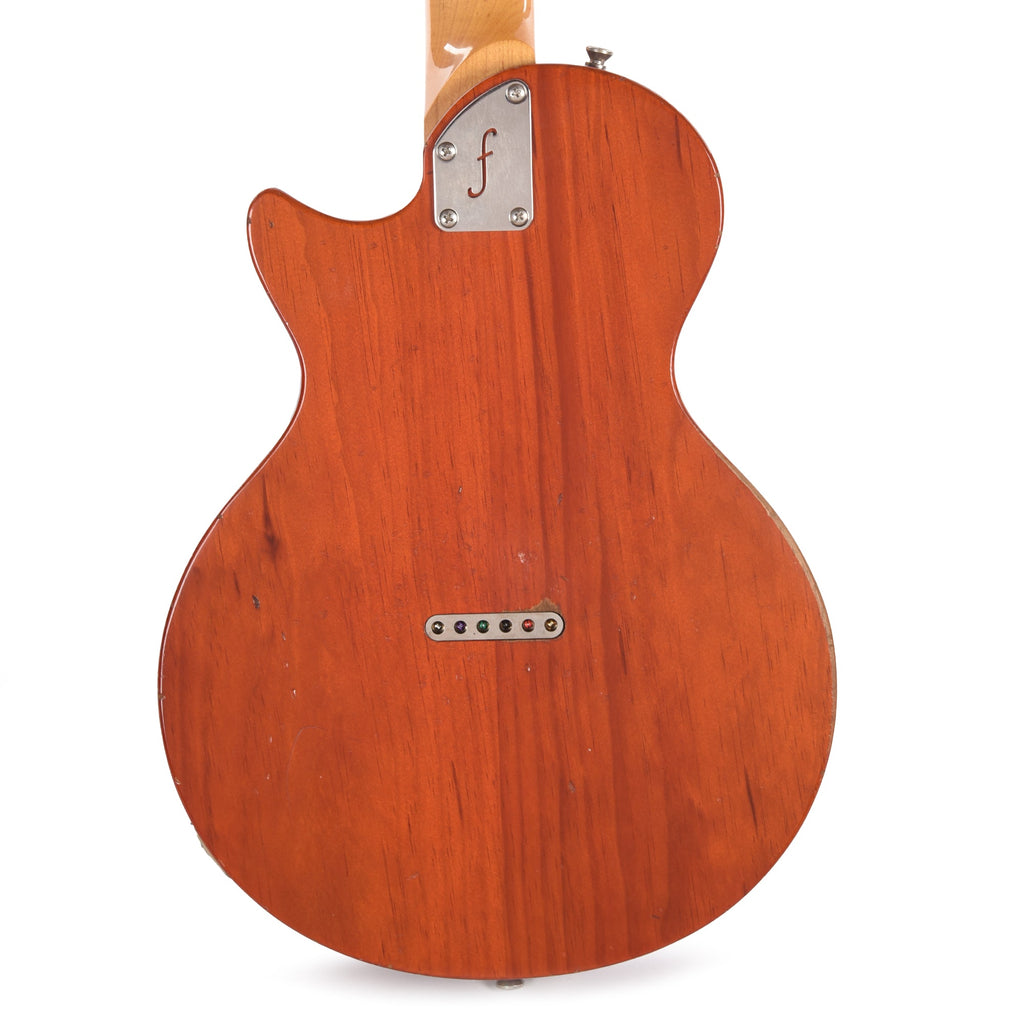 Fano Alt de Facto SP6 Faded Cherry Light Distress w/Mojo Pickups & Stainless Steel Frets - View 3 | MusicMarket