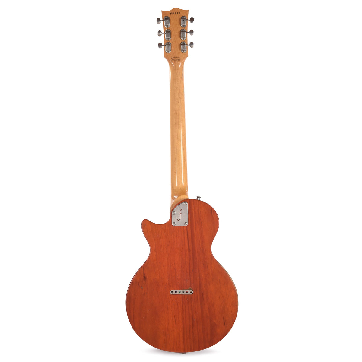 Fano Alt de Facto SP6 Faded Cherry Light Distress w/Mojo Pickups & Stainless Steel Frets - View 5 | MusicMarket