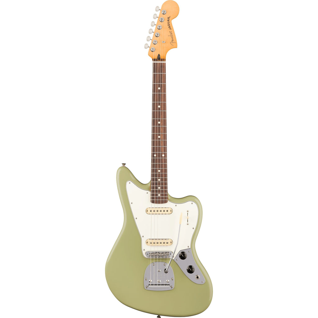 Fender Player II Jaguar Electric Guitar, Rosewood Fingerboard - Birch Green - MusicMarket