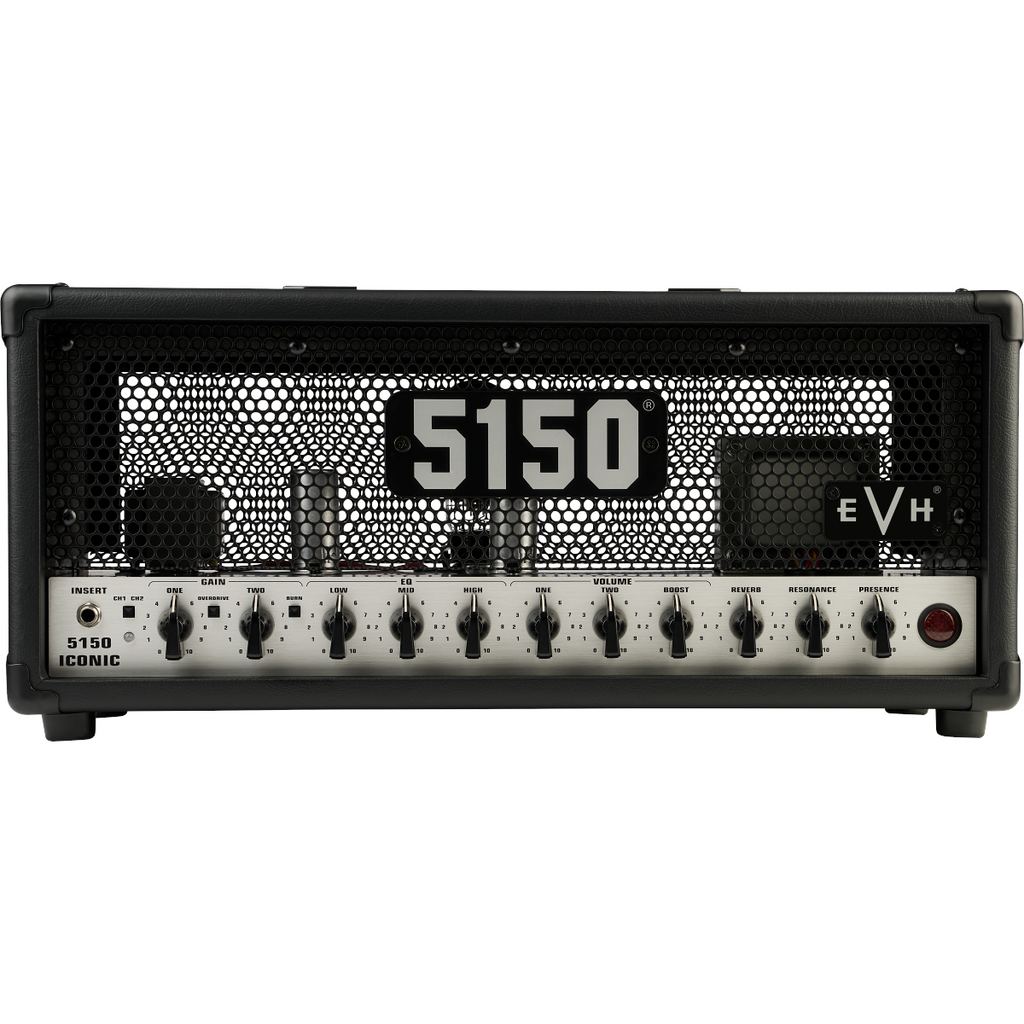 EVH 5150 Iconic Series 15-Watt 6L6 Amplifier Head - Black - MusicMarket