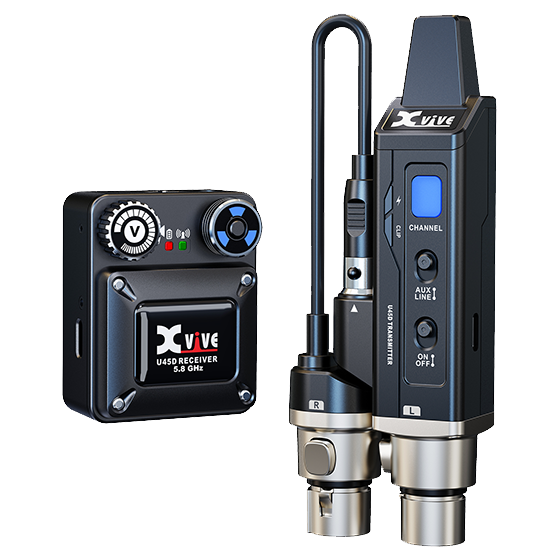 Xvive U45D Wireless Stereo In-Ear Monitor System - MusicMarket